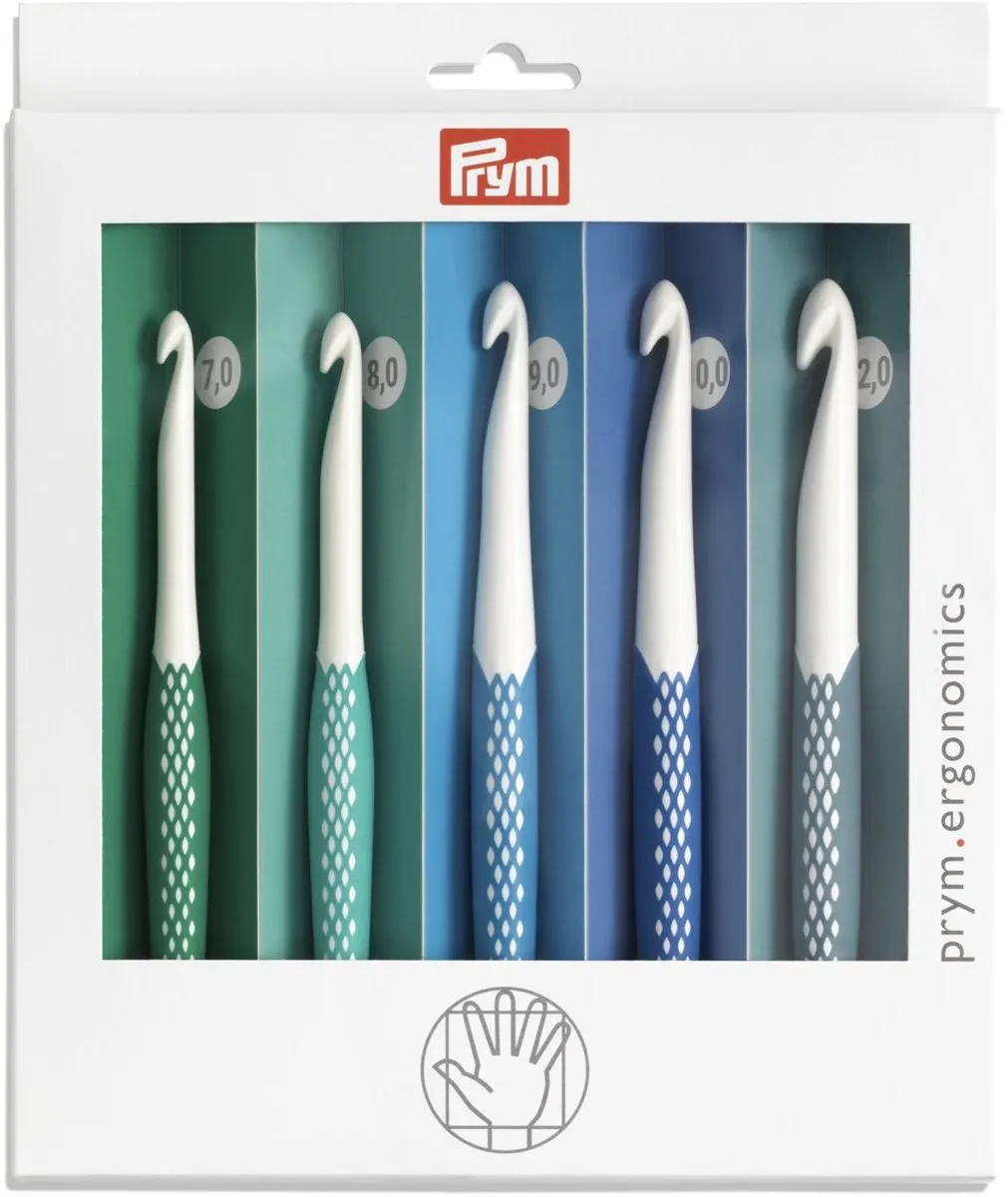 Prym Wolhaaknaalden Ergo Set 7-12mm - Uni