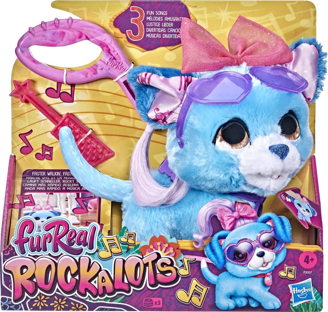 Hasbro FurReal Rockalots Knuffel - Veelkleurig