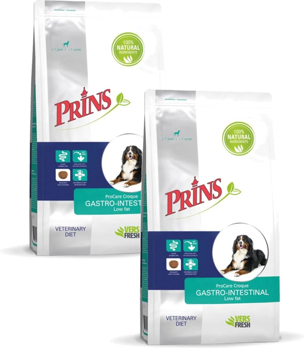 Prins Procare Croque Diet Gastro-Intestinal Zalm Hondenvoer 20kg