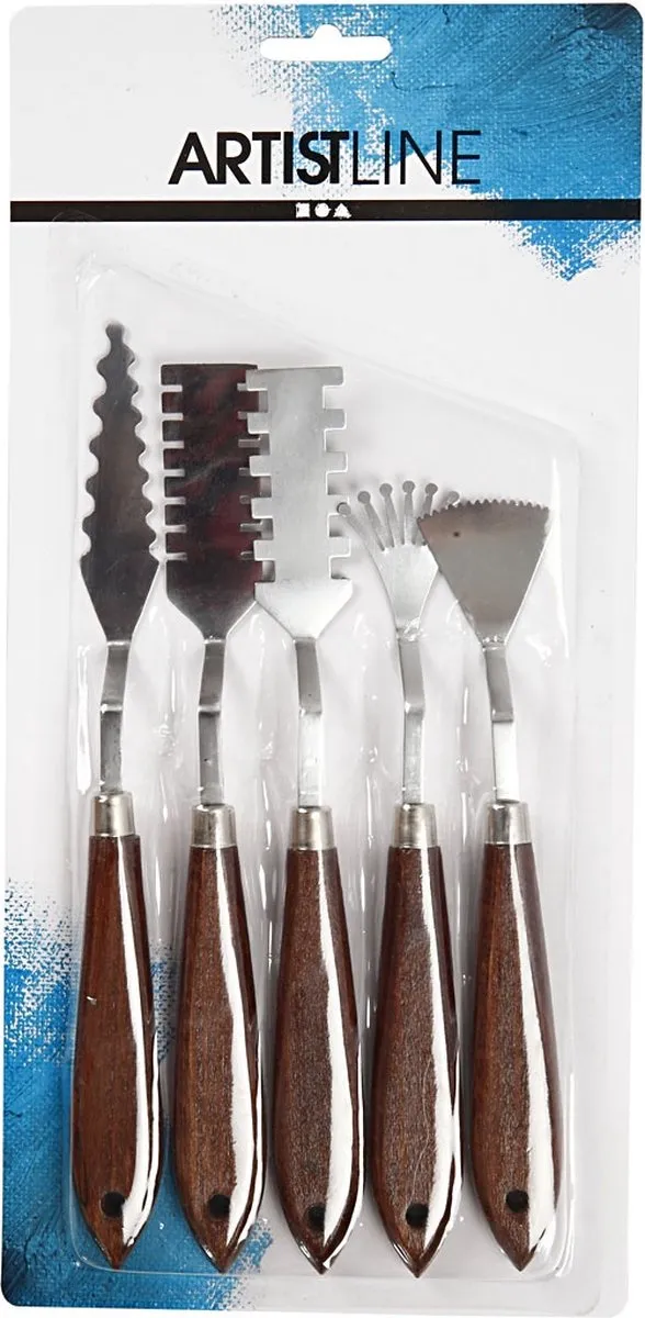 Creativ Company Paletmessen Set 5-delig - 17-21cm