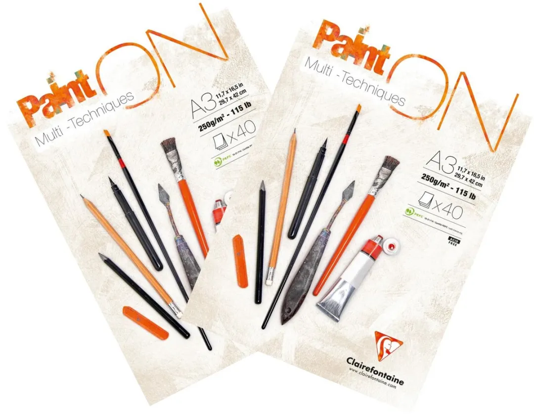 Clairefontaine Paint ON Multi-Techniek Pad A3