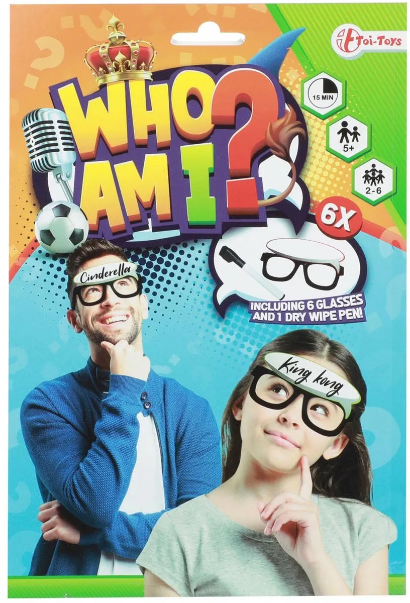 Toi-Toys Who am I Gezelschapsspel 51025A - 2-6 Spelers