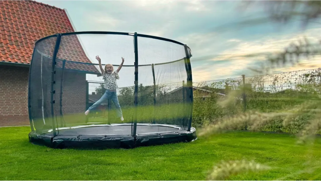 EXIT Toys Allure Premium Trampoline Ø305cm - Zwart