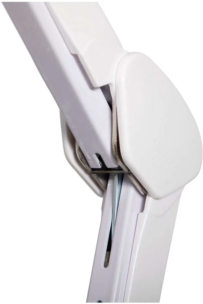 MAULwork Bureaulamp - LED - Aluminium - Wit - Dimbaar - Tafellamp met Klem