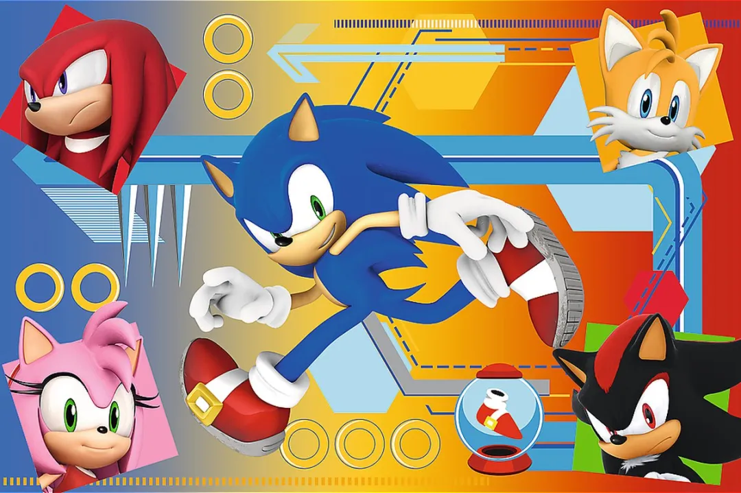 Trefl Sonic The Hedgehog Puzzle 1000 Stuks - Multicolor