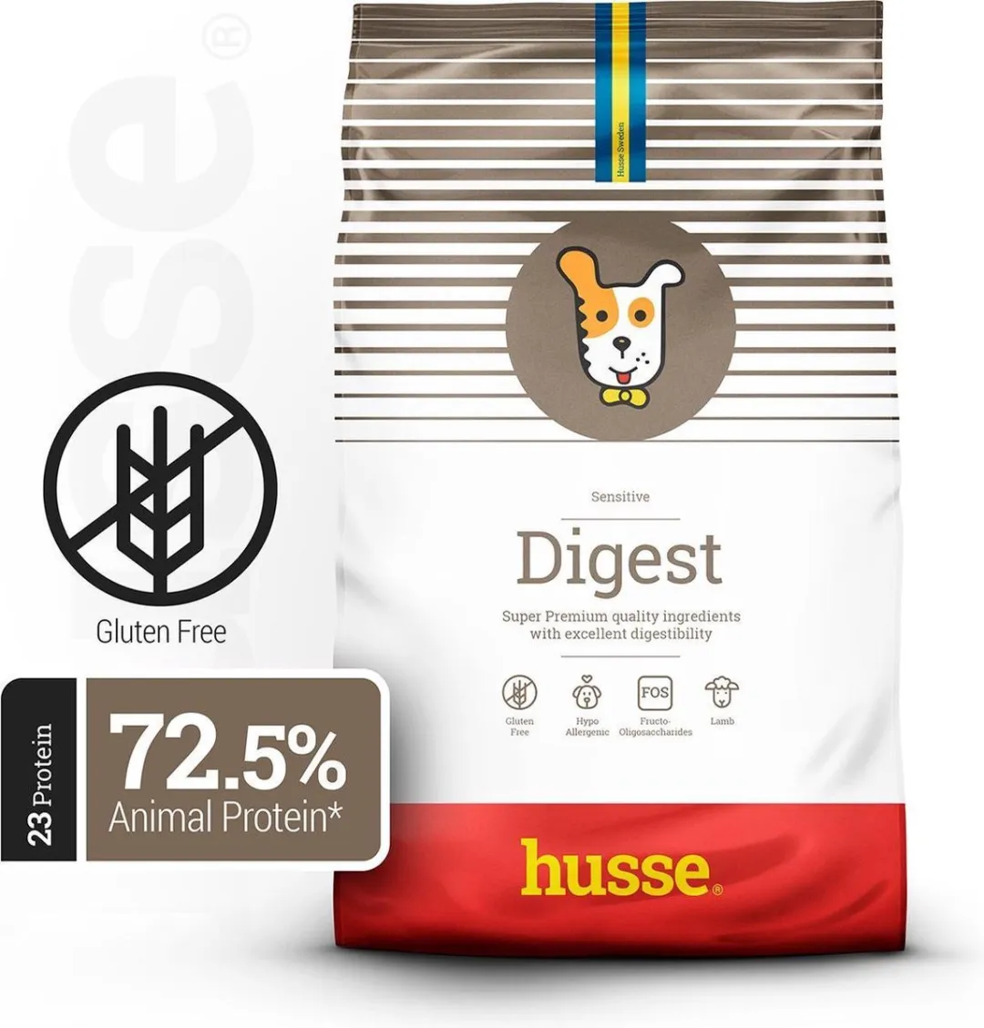 Husse Digest Lam & Rijst Hondenvoer