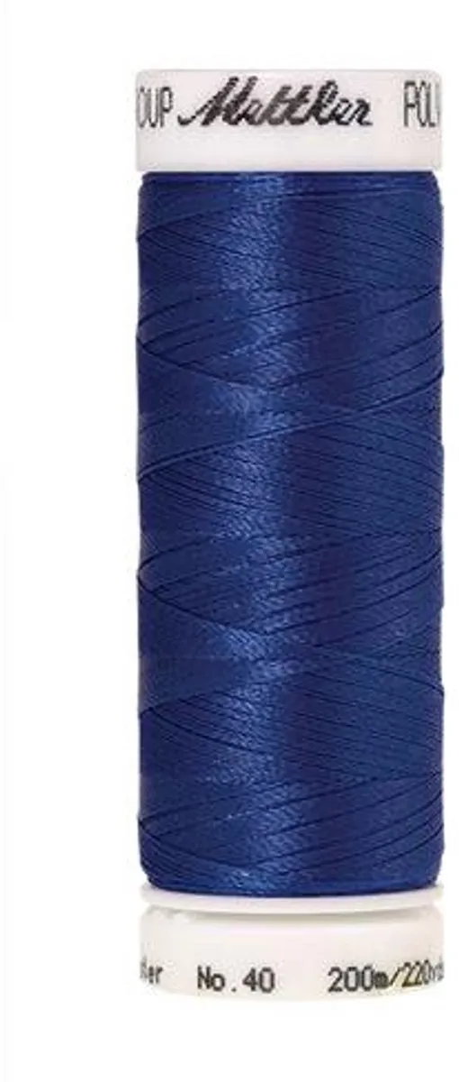 Amann Mettler Polysheen Borduurgaren 3611 - Blauw 200m
