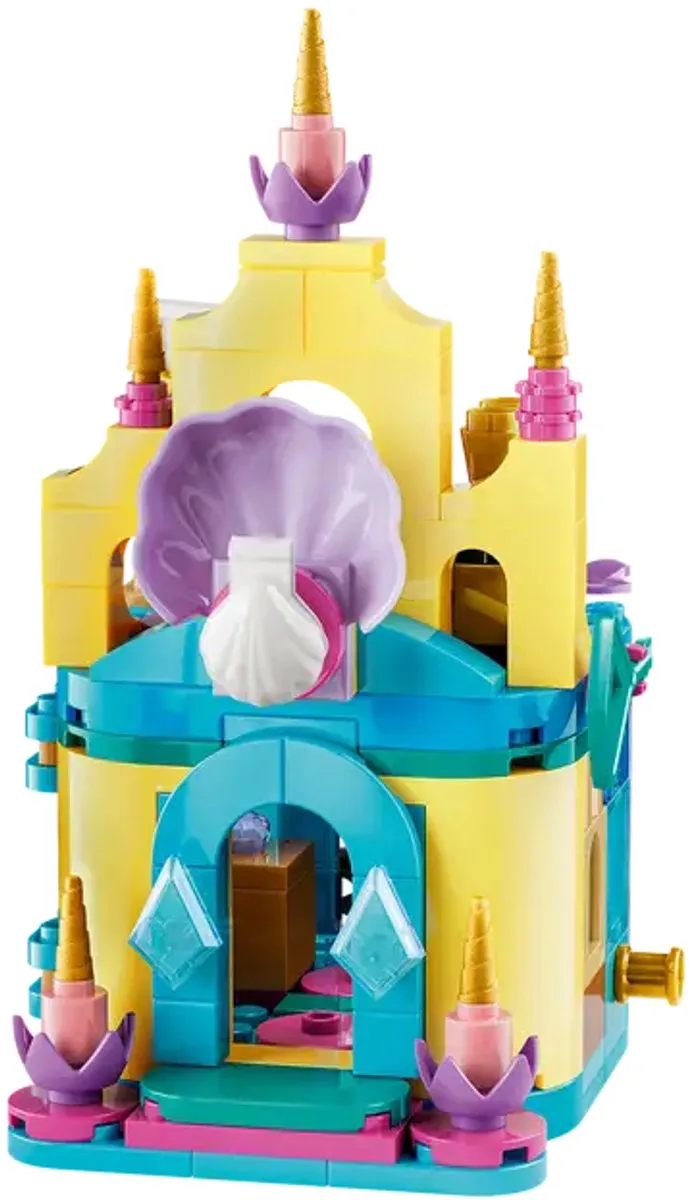LEGO Disney Princess Arielles Magisch Mini-Schloss 179 Stenen - 3 Minifiguren - Multicolor