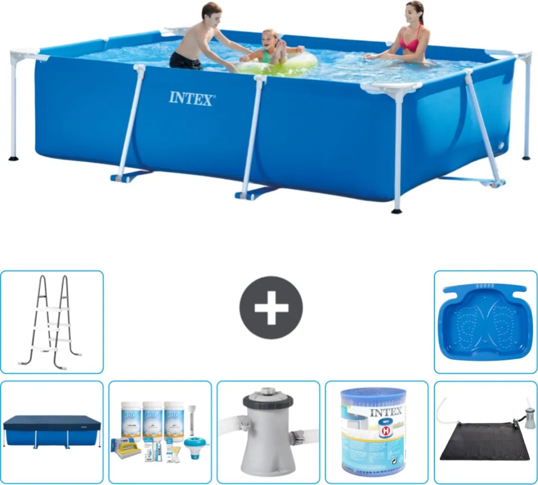 Intex 28272NP Rechthoekig Frame Zwembad 300x200x75cm