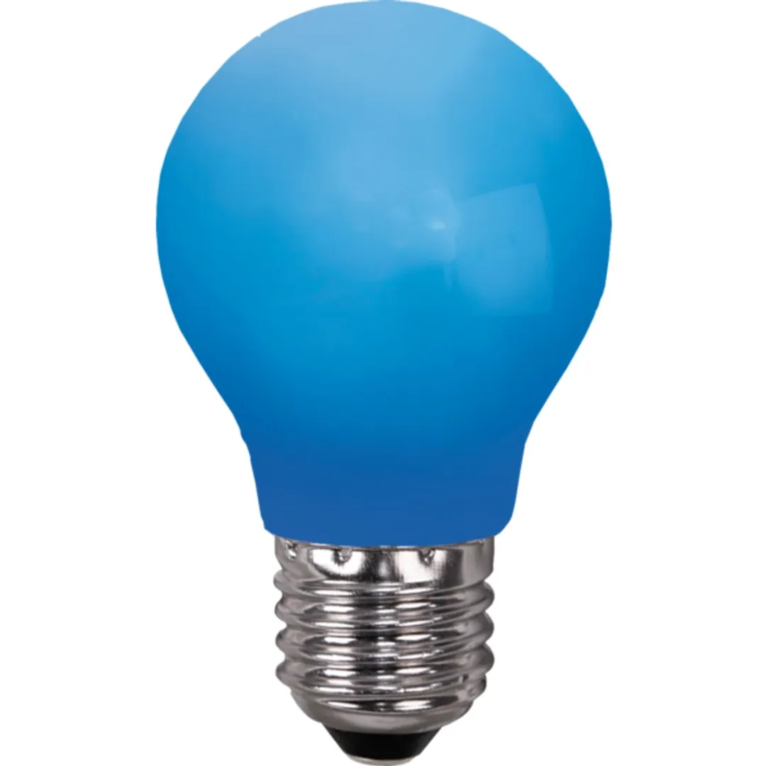 Star Trading Prikkabel Blauw E27 0.9W - 5 Stuks