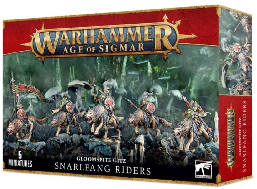 Games Workshop Gloomspite Gitz Snarlfang Riders