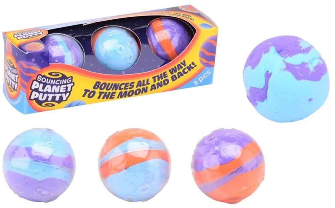 Johntoy Bouncing Planeten Putty Set 24491