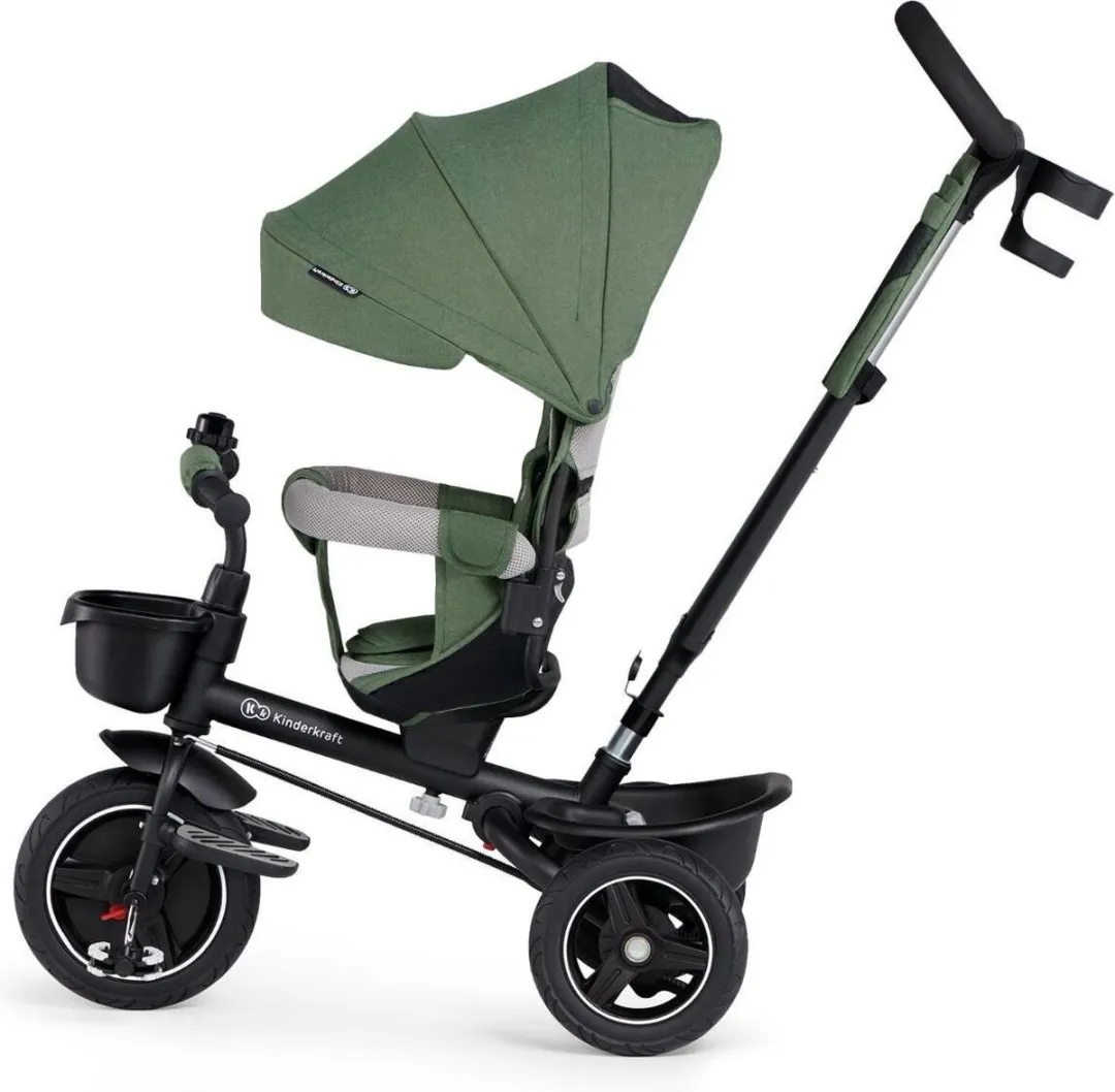 KinderKraft SPINSTEP 5-in-1 Driewieler - Groen - afbeelding 5 van 6
