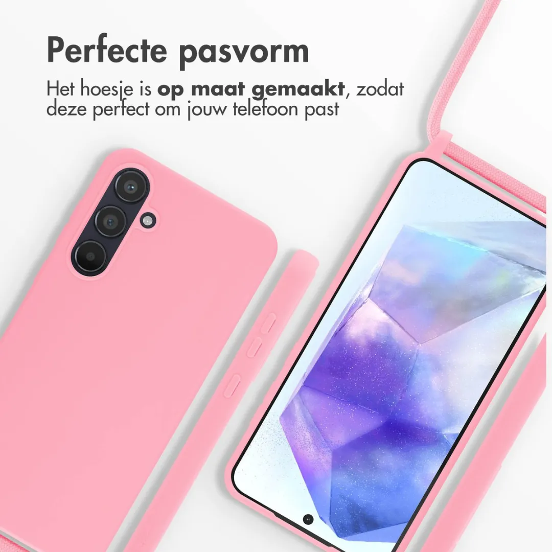 Imoshion Hoesje Samsung Galaxy A55 - Siliconen Roze