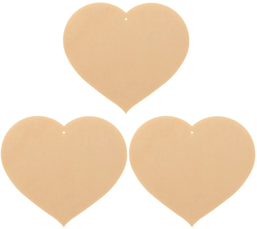 Glorex Hobby Houten Hartjes 9 Stuks