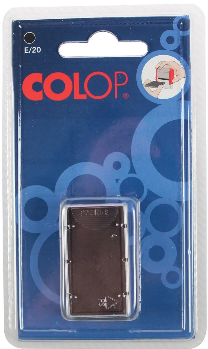 Colop E/20 Stempelkussen & Inkt - Zwart