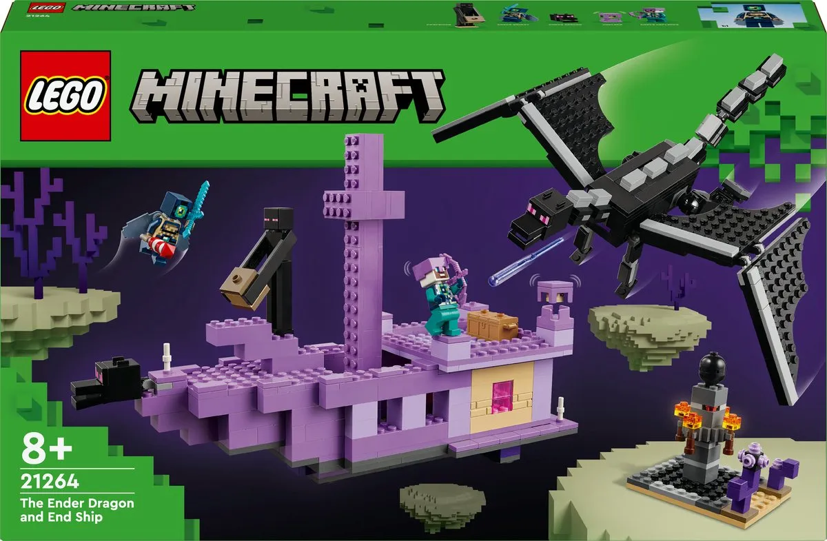 LEGO Minecraft De Enderdraak & End-schip 21264