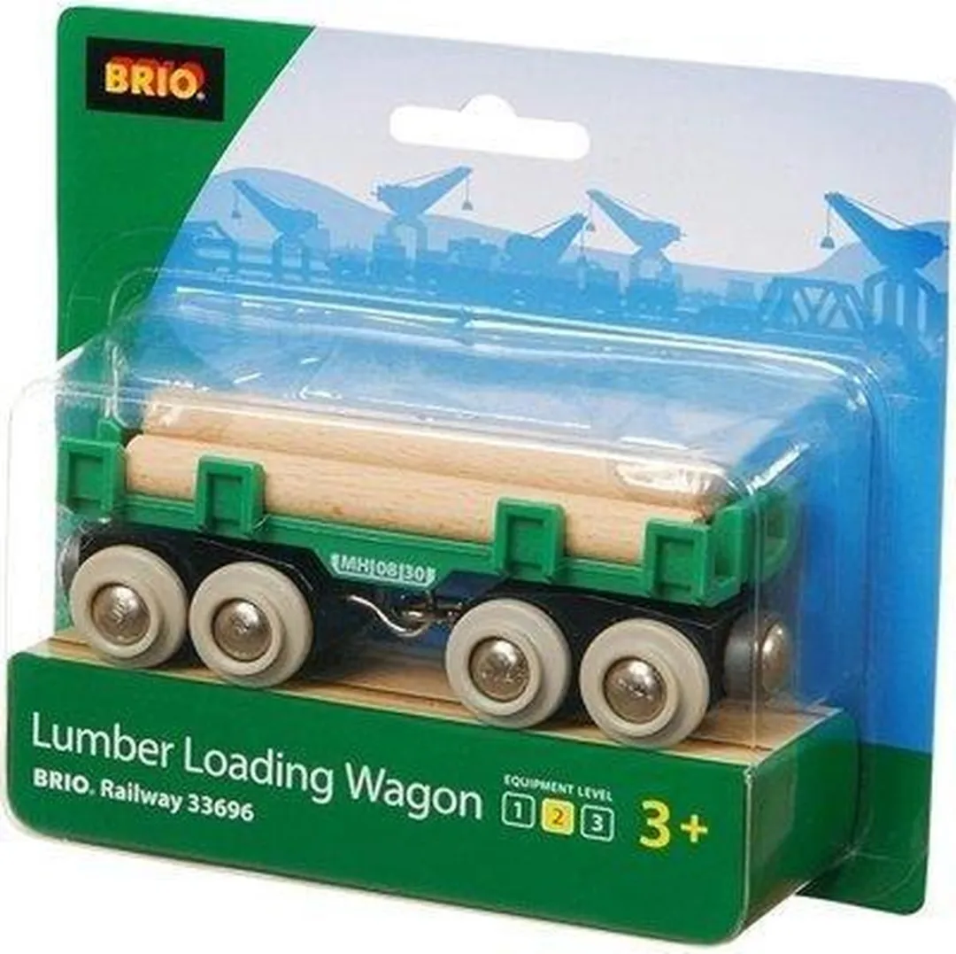 BRIO Houttransport Wagon 33696002 - Groen