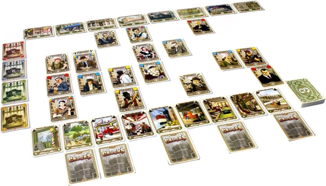 White Goblin Games Crooks Gezelschapsspel WGG1201 - 2-4 Spelers