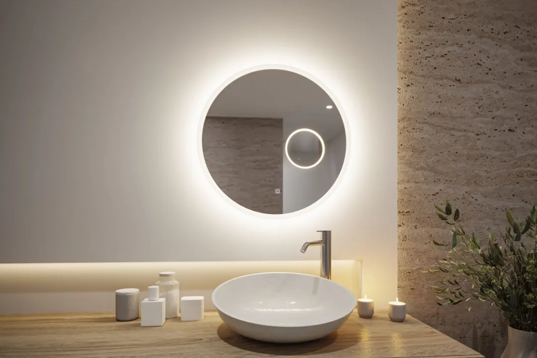Paulmann Mirra LED Spiegel 60cm - 2x20W 4000K Dimbare IP44