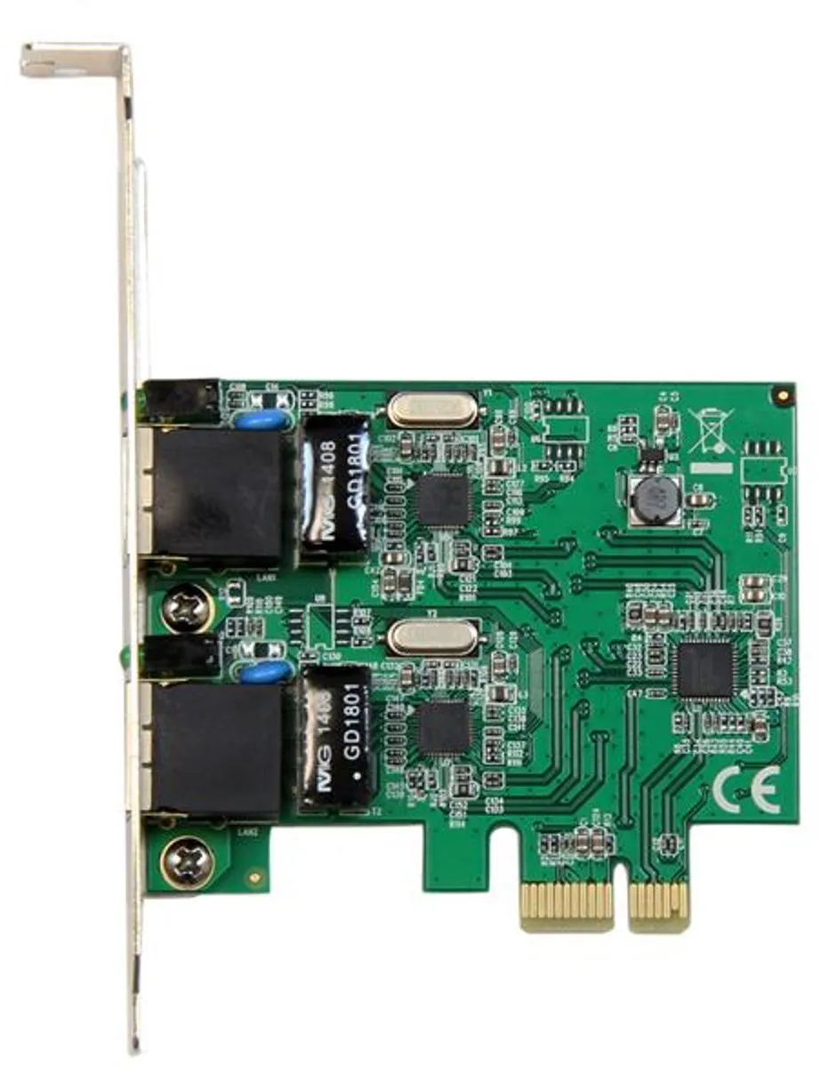 Startech ST1000SPEXD4 2-Poorts Gigabit PCIe Netwerkadapter