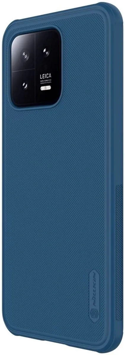 Nillkin Super Frosted Shield Xiaomi 13 Hoesje - Blauw