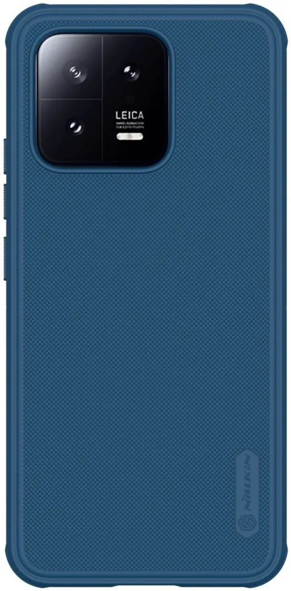 Nillkin Super Frosted Shield Xiaomi 13 Hoesje - Blauw
