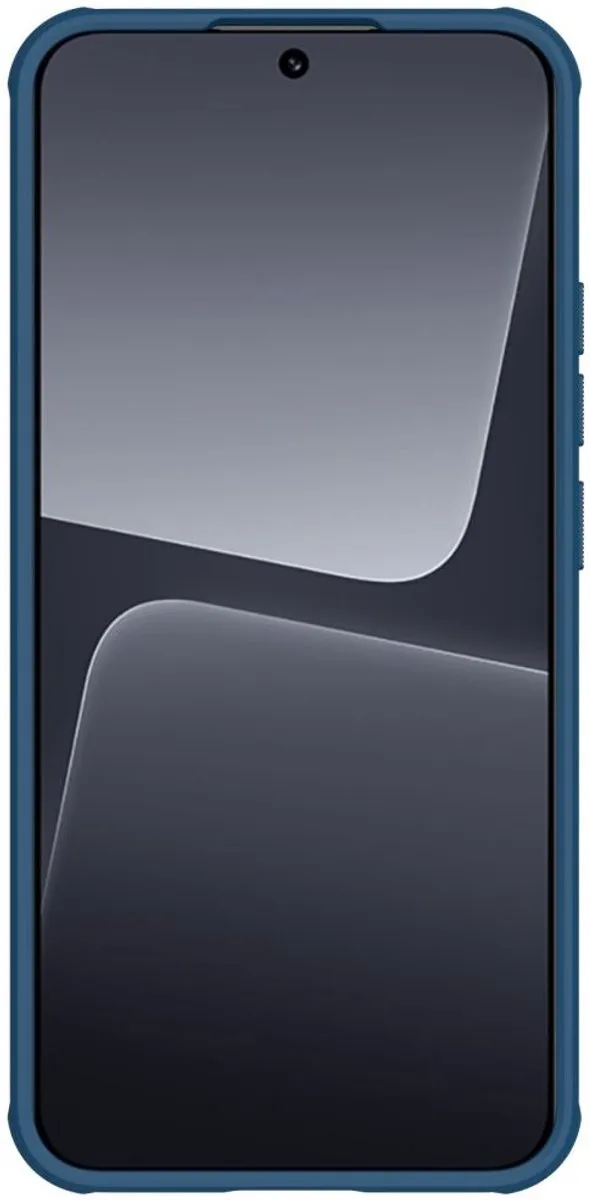 Nillkin Super Frosted Shield Xiaomi 13 Hoesje - Blauw - afbeelding 6 van 6