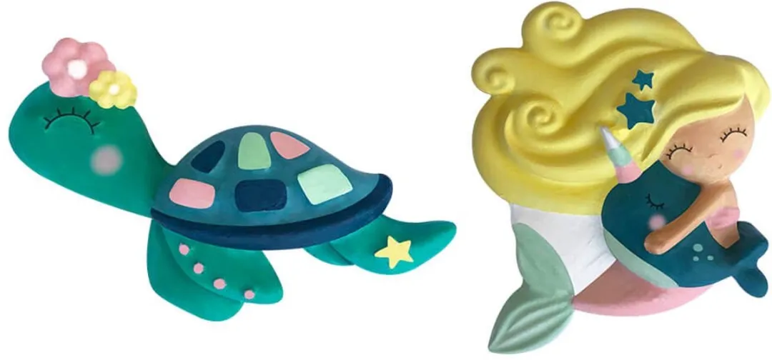 Eurekakids Under The Sea DIY Zeemeermin Magneten - 6 Stuks