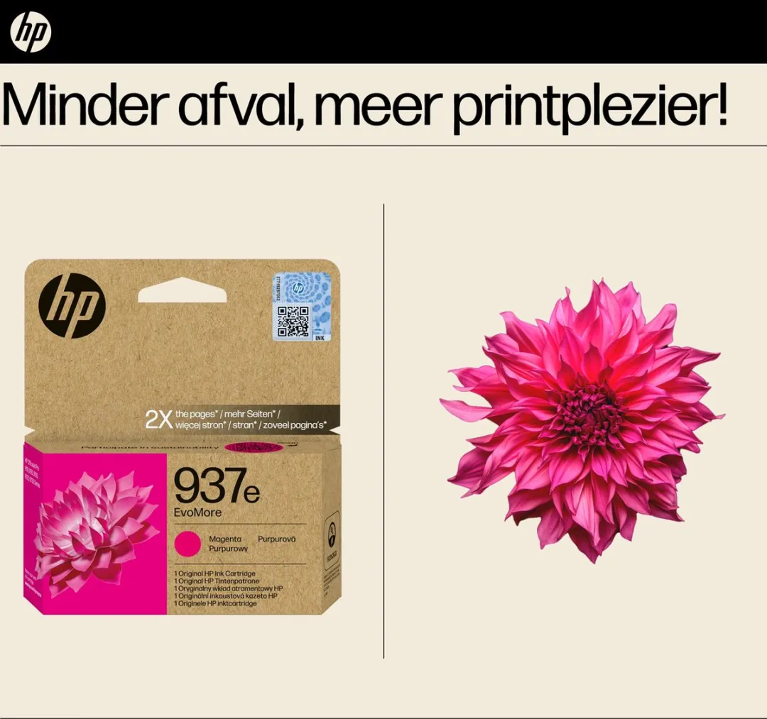 HP 937E Evomore Inktcartridge - Magenta - XL