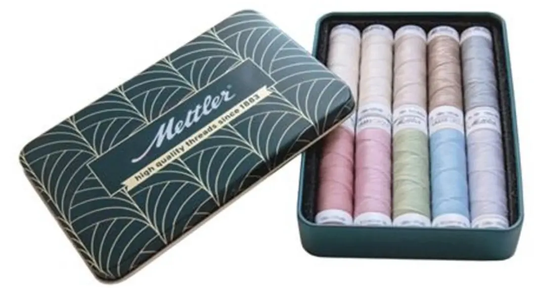 Amann Mettler Garenset 10x100m - 10 Kleuren