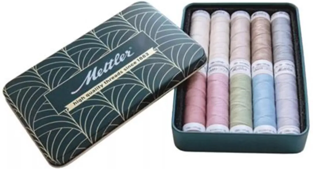 Amann Mettler Garenset 10x100m - 10 Kleuren