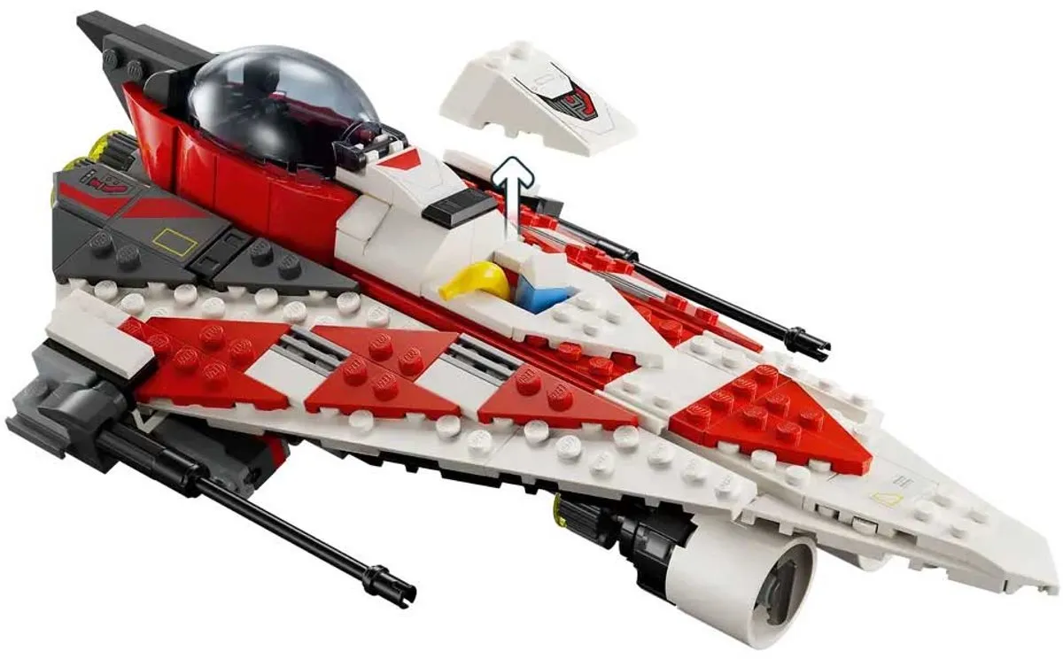 LEGO Star Wars Jedi Bobs Starfighter 75388 - 305 Stukken - 3 Minifiguren - afbeelding 6 van 6