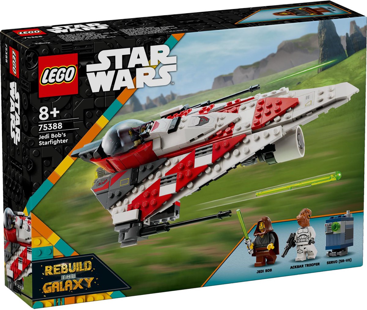 LEGO Star Wars - Jedi Bobs Starfighter Ruimteschip Set - 75388