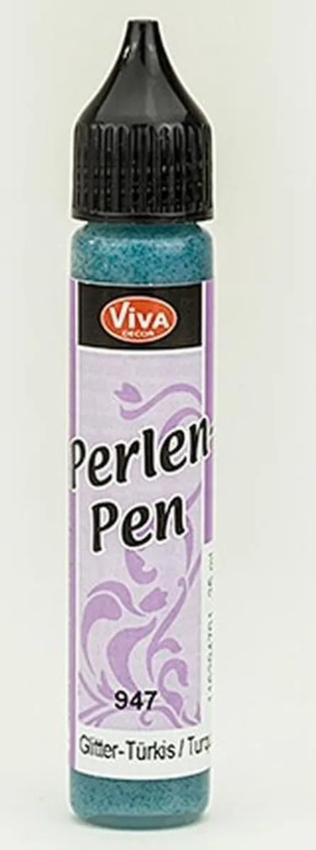 Viva Decor Parel Pen GL Turquoise