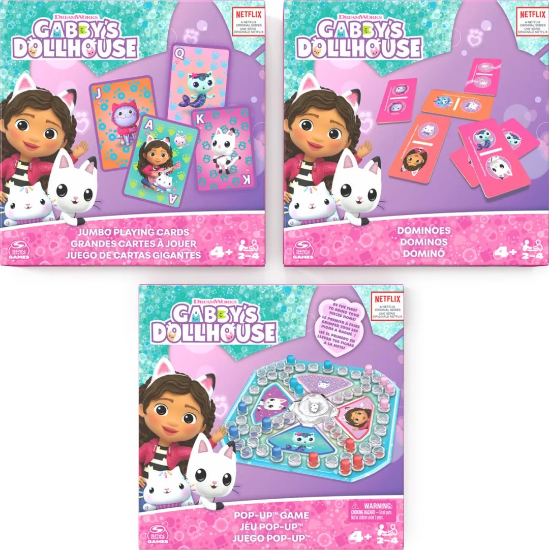 Spin Master Gabby's Poppenhuis - Pop-up spel & kaartspel 6066779