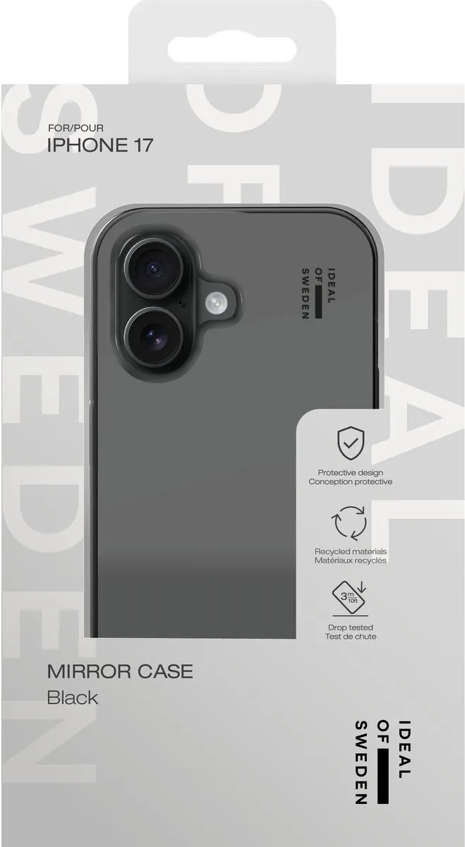 iDeal of Sweden Mirror Case iPhone 17 - Mirror Black - afbeelding 2 van 5