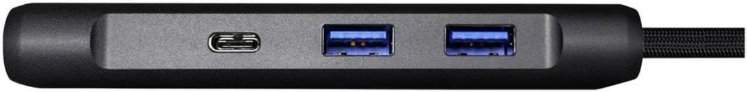 Renkforce RF-USBHA-450 USB-C Dockingstation - Zwart