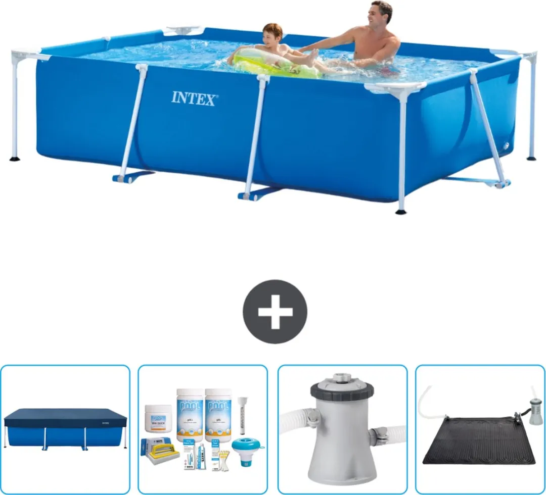 Intex Rechthoekig Frame Zwembad 260x160cm