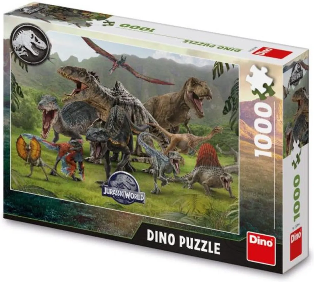 Dinosaurus puzzel Jurassic World 1000 stukjes