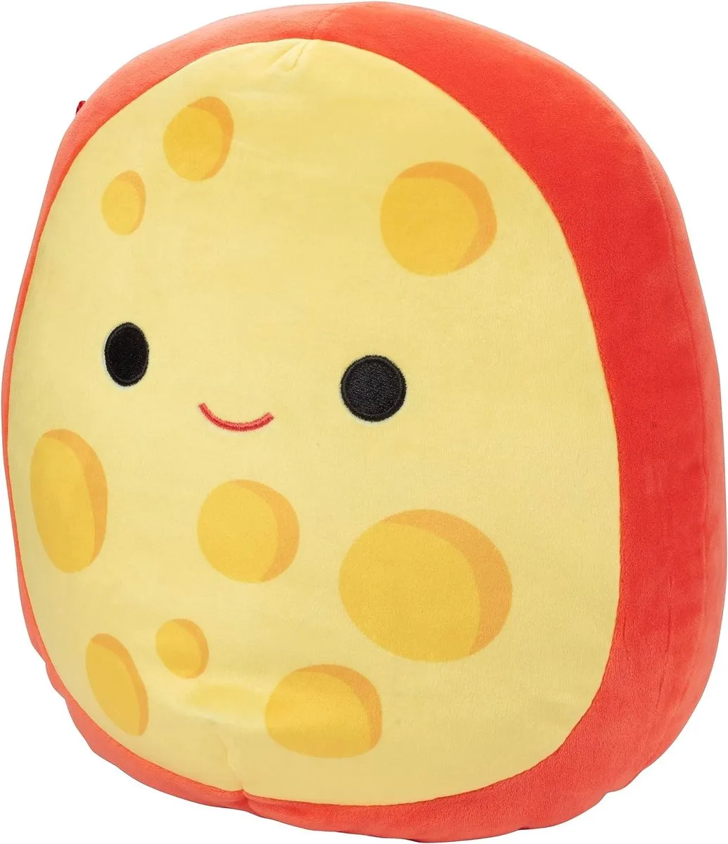 Squishmallows Mannon Gouda Cheese Medium Plush 30cm - Multicolor