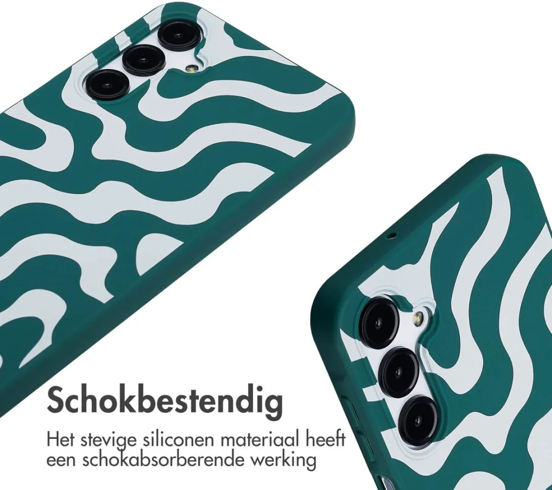 Imoshion Hoesje Samsung Galaxy A16 - Petrol Green Groovy