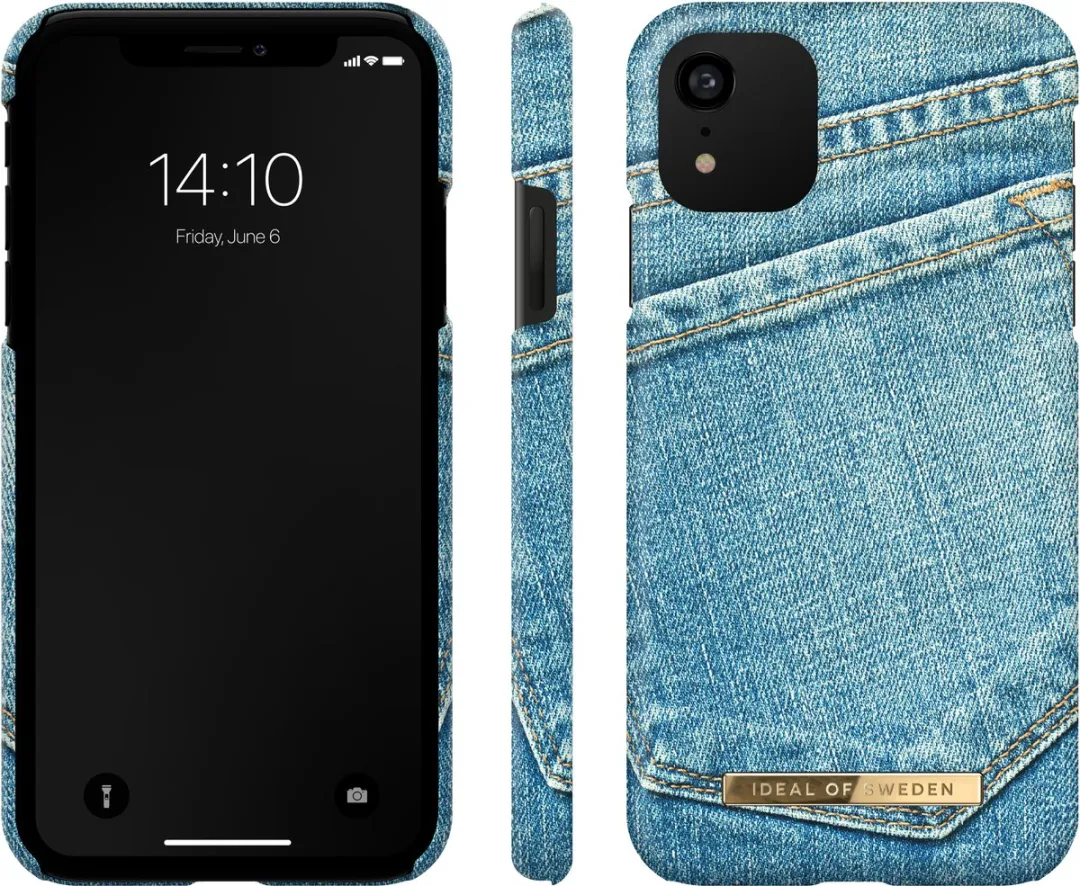 iDeal of Sweden iPhone 11/XR Fashion Case Denim Bliss - afbeelding 3 van 5