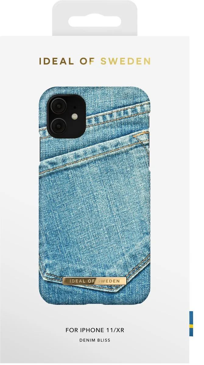 iDeal of Sweden iPhone 11/XR Fashion Case Denim Bliss - afbeelding 2 van 5