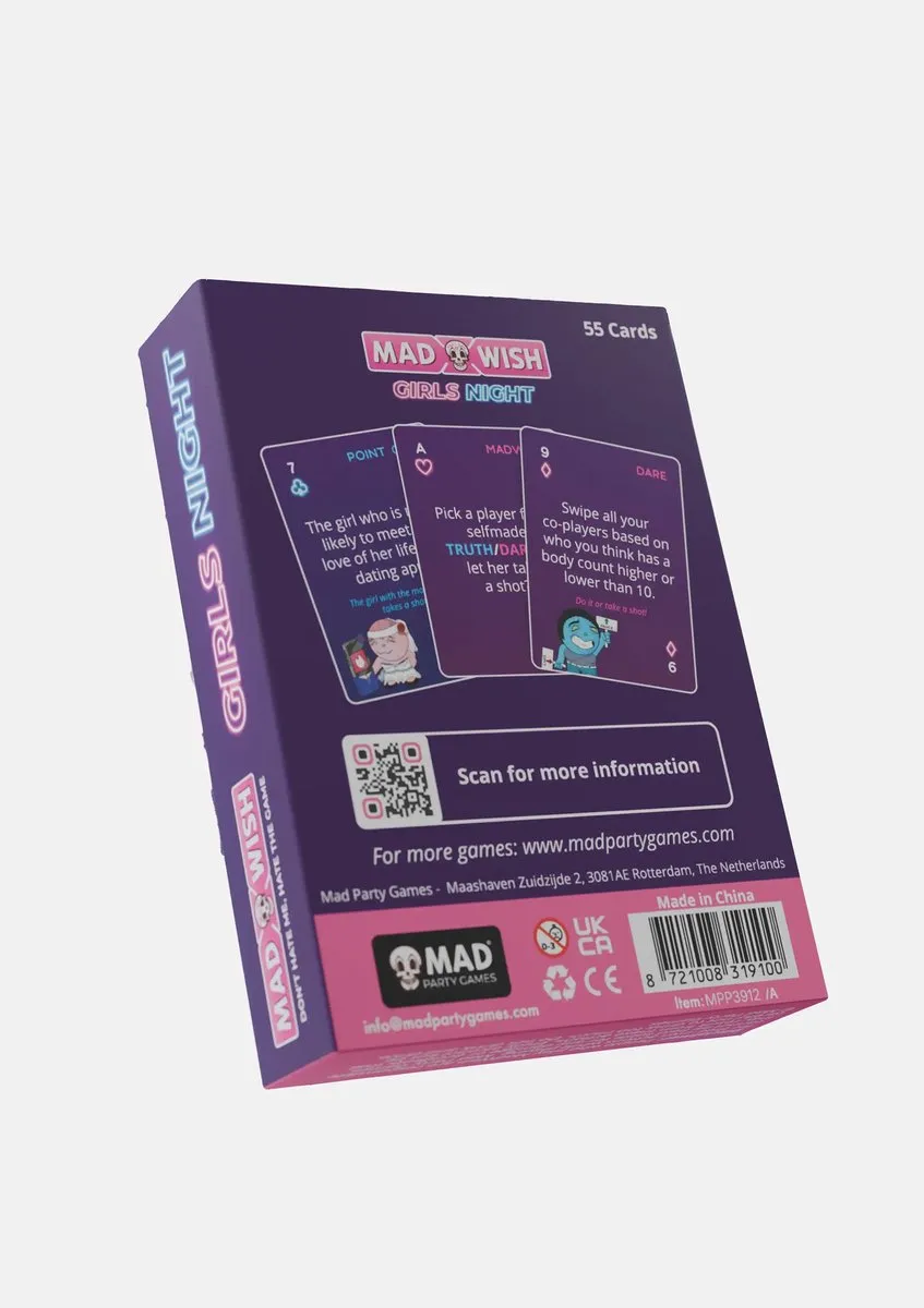 MadWish Girls Night Cards MPP3912 - 2025 Editie