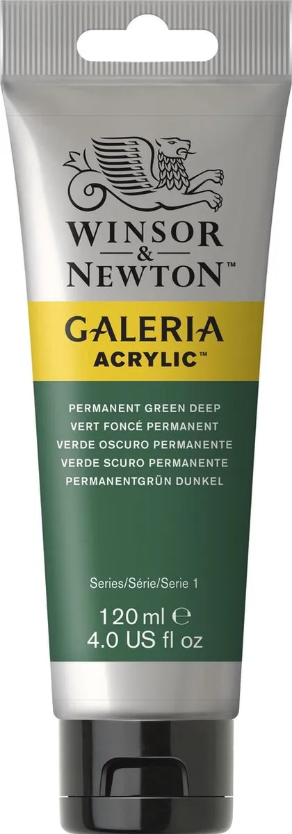Winsor & Newton Galeria Acryl Permanent Green Deep 120ml
