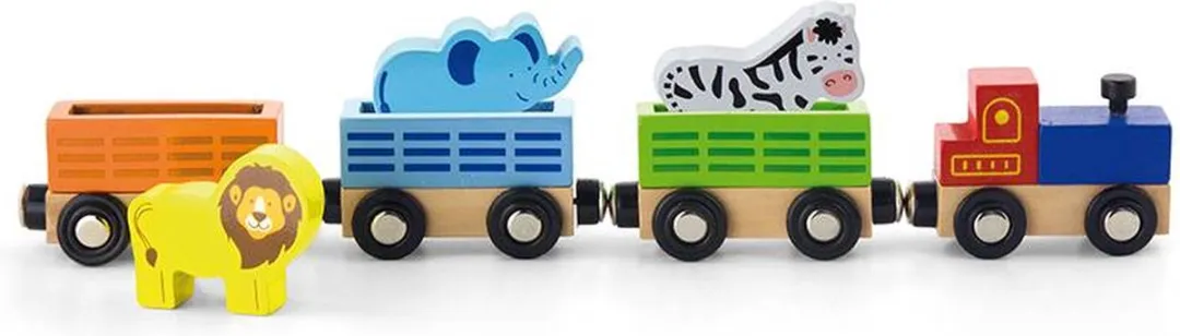 Viga Toys Treinbaan Accessoireset Politiestation 7-delig - Multi Color