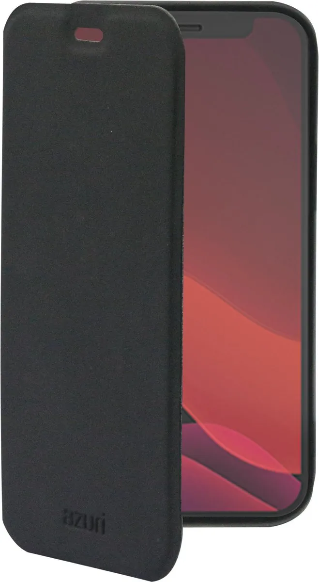 Azuri iPhone 12 Mini Walletcase - Zwart