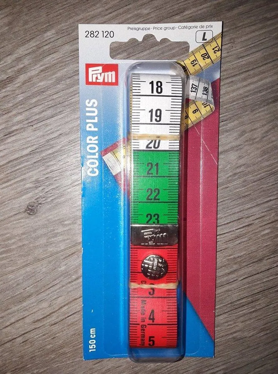 Prym Centimeter Color Plus 150cm - Drukknooplint