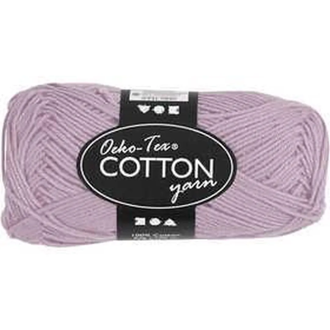 Creativ Company Katoengaren 8/4 50g Lavendel
